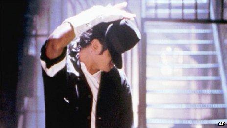 Michael Jackson performs in his video for Black or White