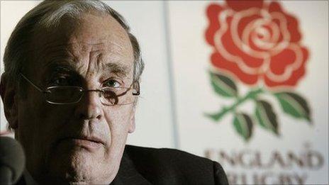 Acting chief executive of the RFU, Martyn Thomas