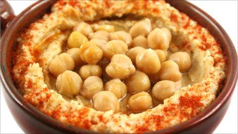 Bowl of hummus