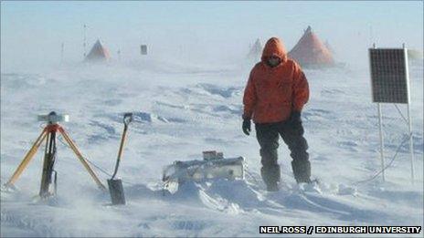 Equipment and snow