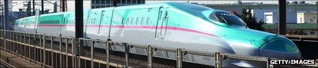 Bullet train, Japan