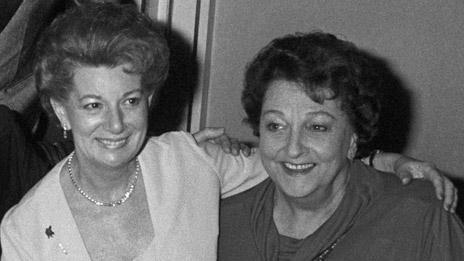 Jean Alexander (left) and Betty Driver