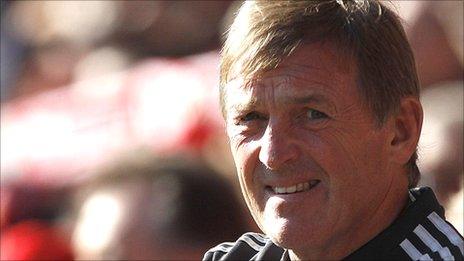 Liverpool manager Kenny Dalglish