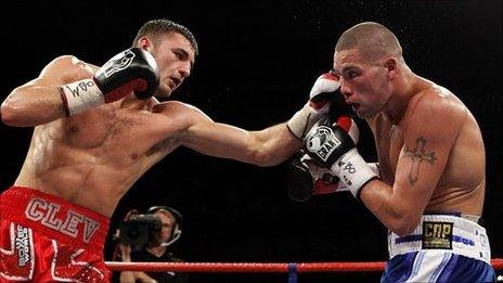 Nathan Cleverly and Tony Bellew