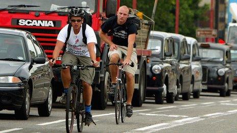 Cycling in London