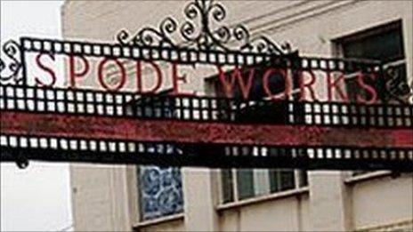 Spode Works sign