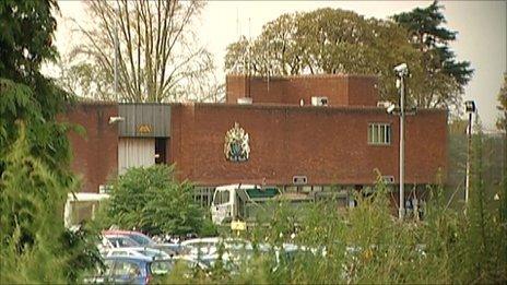 Feltham Young Offenders Institution in west London