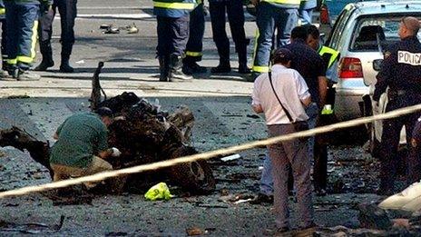 Madrid car bomb