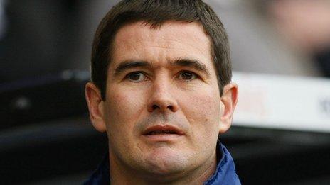 Derby County manager Nigel Clough