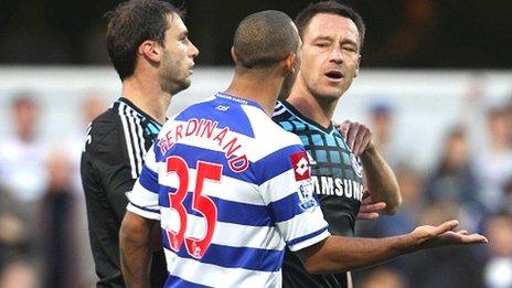 John Terry and Anton Ferdinand