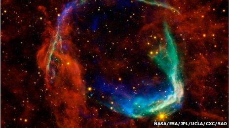 Supernova RCW 86 remnant