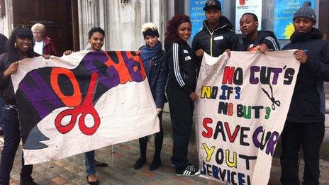 Choose Youth rally protesters