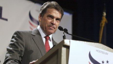 Texas Governor Rick Perry