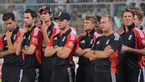 England's players endure a 5-0 series defeat in India