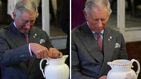 Prince Charles in Stoke-on-Trent