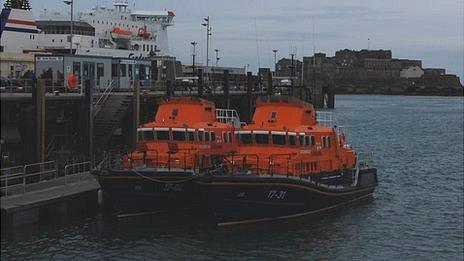 Lifeboats: Spirit of Guernsey and Roger and Joy Freeman