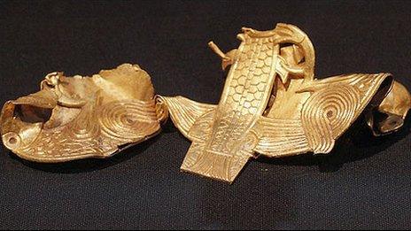 Items from Staffordshire hoard