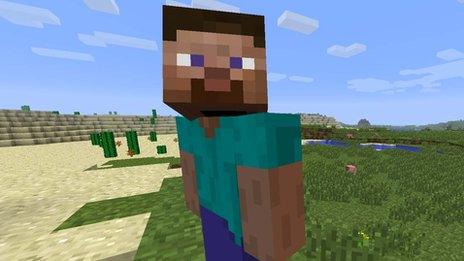 Mojang's Minecraft videogame