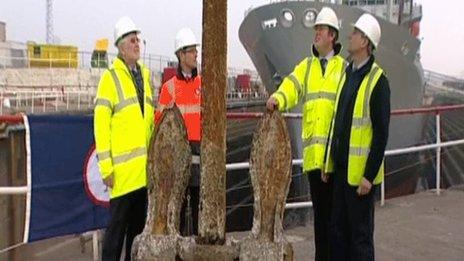 Anchor at Cammell Laird