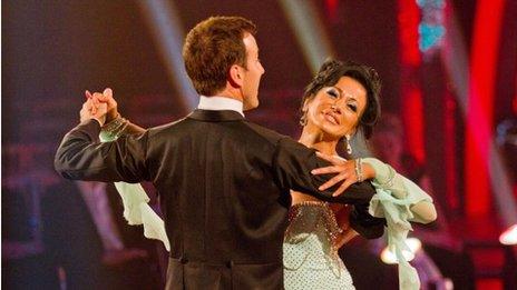 Anton Du Beke and Nancy Dell'Olio