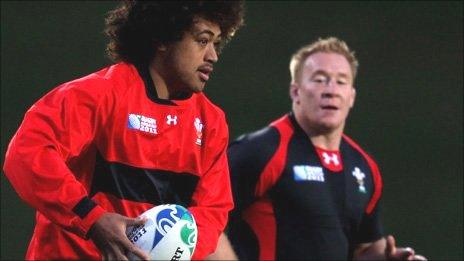 Toby Faletau and Lloyd Burns