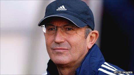 Stoke City manager Tony Pulis