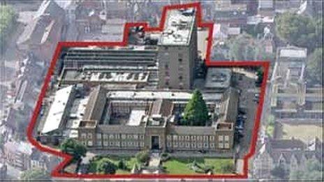 Greyfriars site - image courtesy of Gloucester Heritage Urban Regeneration Company