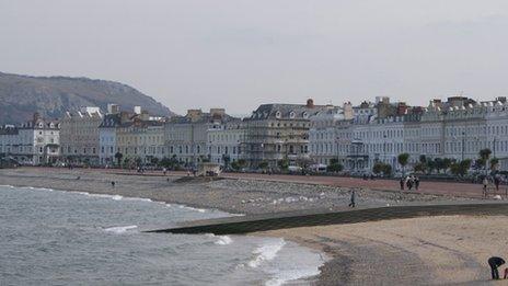 Llandudno beach