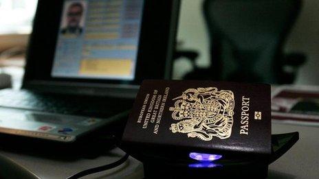 Biometric passport