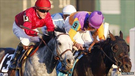 Court Vision wins the Breeders' Cup Mile