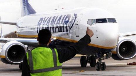 Ryanair plane