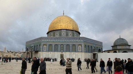 Dome of the Rock, Jerusalem 6 November 2011