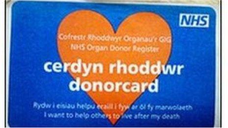 Cerdyn rhoddwr