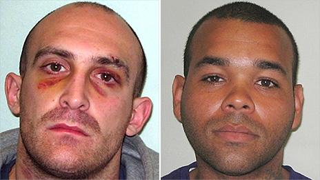 Rupert Ross (left) and Leon de St Aubin