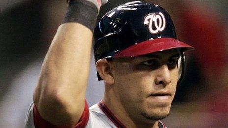 Baseball player Wilson Ramos