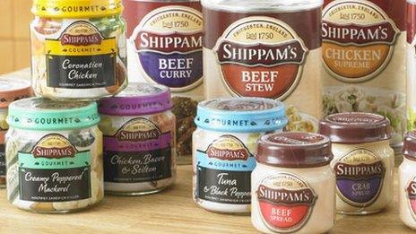 Shippams Paste jars