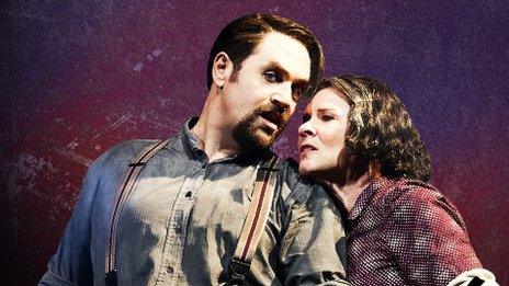 Michael Ball and Imelda Staunton in Sweeney Todd