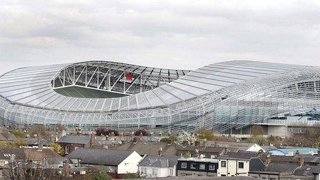 The Aviva Stadium, Dublin