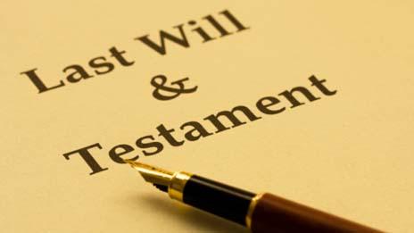 Last will and testament generic