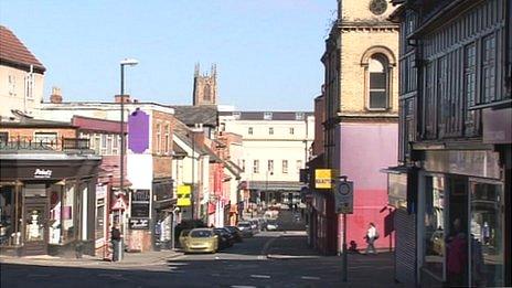 Derby city centre