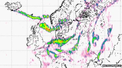 Ash over Europe