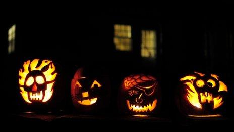 Halloween lanterns
