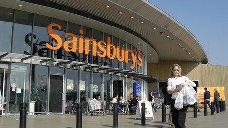 A Sainsbury's store