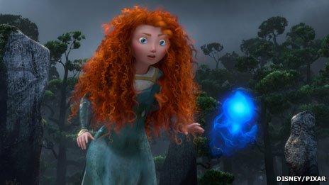 Still from new Pixar film Brave. Pic: Disney/Pixar