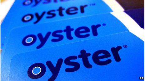 Oyster cards