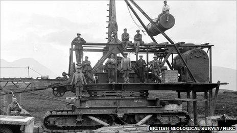 German PoWs at Raasay. Pic: Reproduced with the permission of the British Geological Survey ©NERC. All rights Reserved