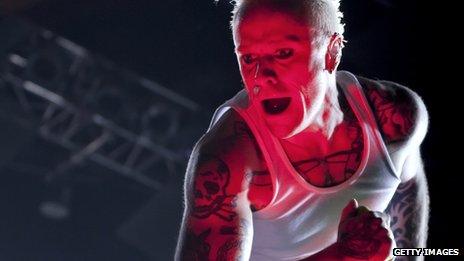 Keith Flint from The Prodigy