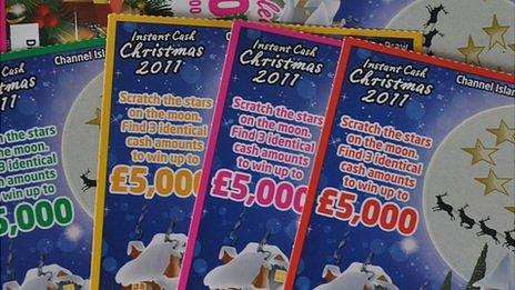 Channel Islands Christmas Lottery tickets