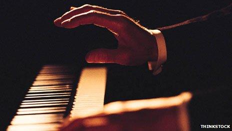 Pianist's hands