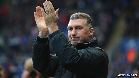 Leicester manager Nigel Pearson